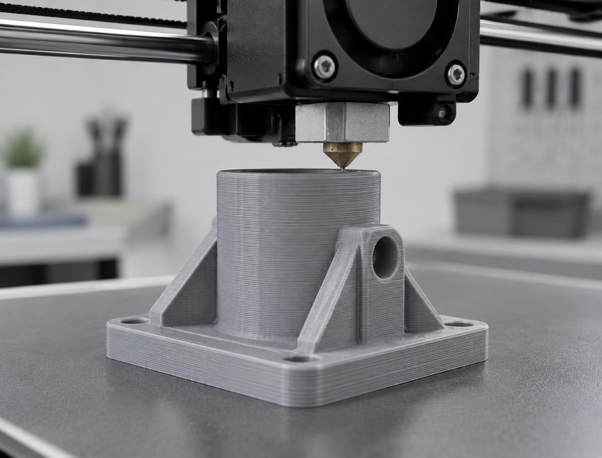 Печать детали по готовой 3D-модели